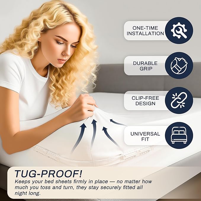 Lock Bed Sheet Holders for Corners