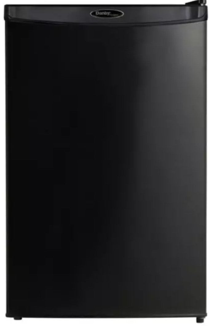 Danby Designer 4.4 cu. ft. Compact Refrigerator in Black. Model DCR044A2BDD.