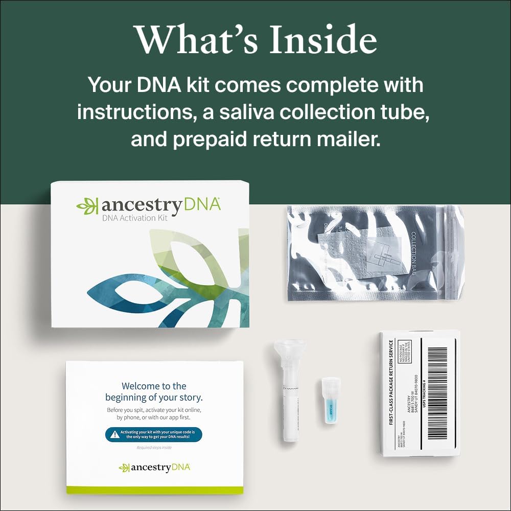 Ancestry DNA Genetic Test Kit