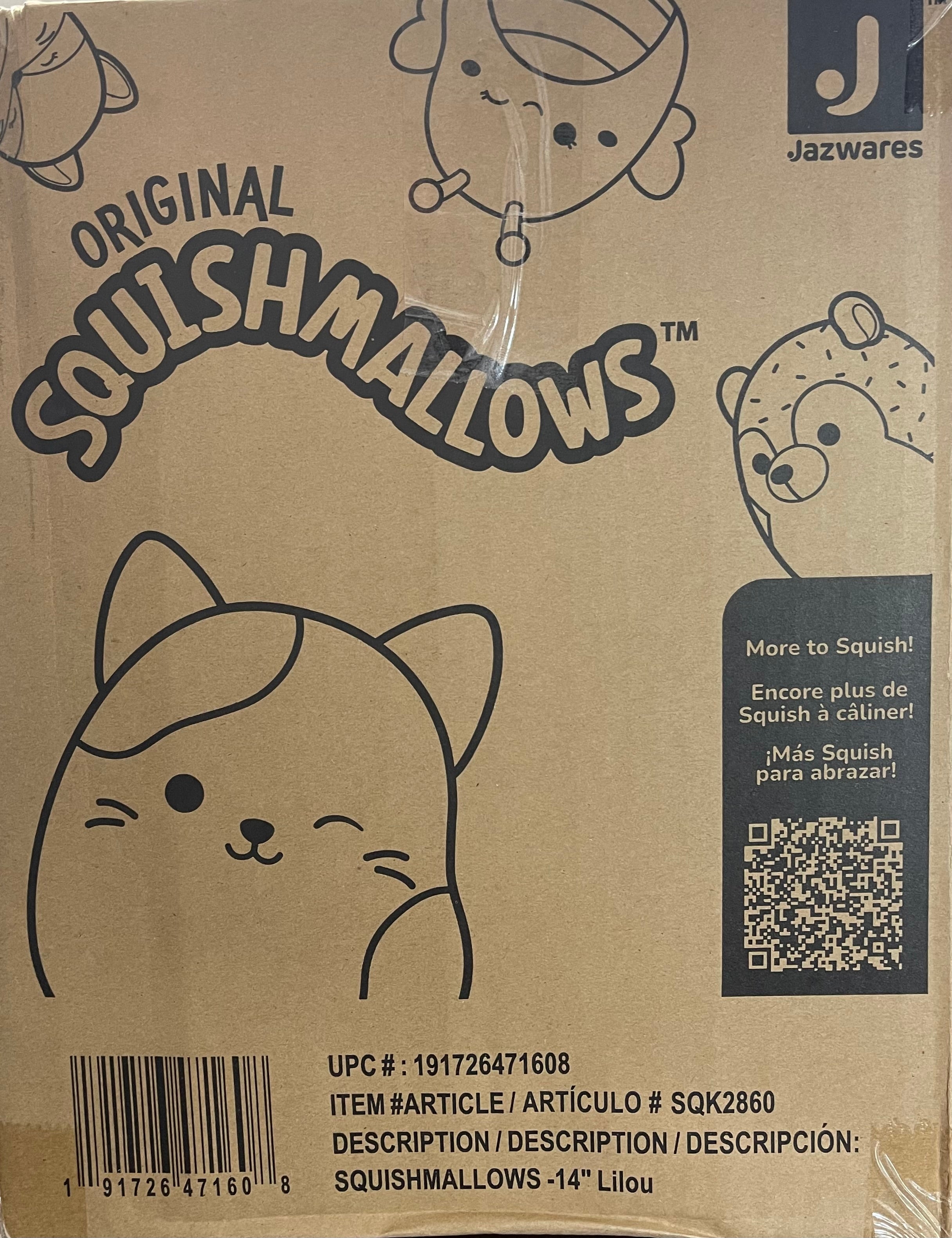 Lilou 14 Inch Spotted Seal Plush Soft Collectible Squishmallows Toy