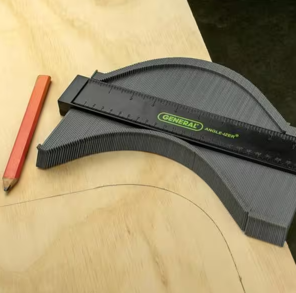 General Tools Locking Contour Gauge 10 in. 1 Pc